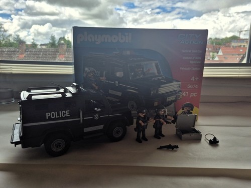 Playmobil police truck 5674 - truck, +