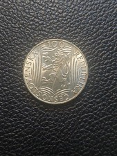 SILBERMÜNZE - 100 Tschechische Kronen 1949