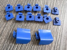 Carrera Universal Porsche Turbo Türen und Befestigungen in blau Testshot