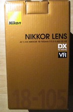 Nikon AF-S DX Nikkor Objektiv 18-105mm,f/3.5-5.6G ED VR ovp