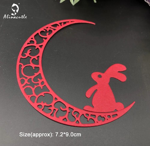 Prägeschablone hase mond - hase,