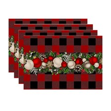 4 Stück Weihnachtsbäume