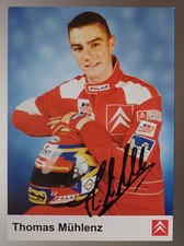Motorsport Autogrammkarte Thomas Mühlenz, Citroen