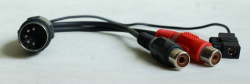 Masse adapter kabel pol din - kabel, 5-pol