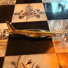 Krawattenklammer Vintage Pilot