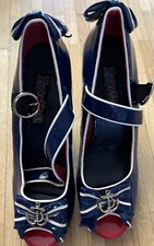 Karnevalsschuhe Gr. 41/42 Marine