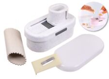 KNOBLAUCHSCHNEIDER SET SCHÄLER, REIBE & HOBEL Knoblauchreibe Knoblauchhobel