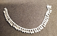 FUßKETTCHEN  /  versilbert  / indisch-orientalisch/  NEU!