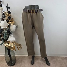 Stylische Damen Hose Jogpants Viskose Stretch Größe 42 44 46 Braun