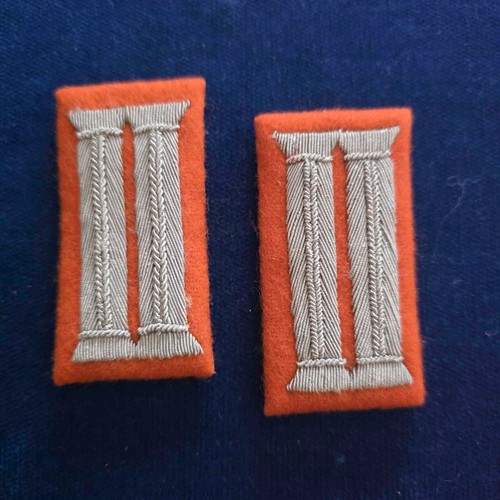 Paar kragenspiegel feldjäger - kragenspiegel,
