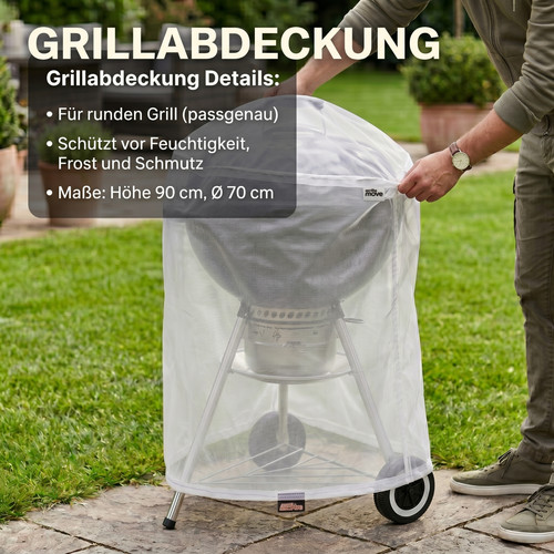 Grillabdeckung rund - grillabdeckung,