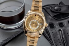 Rolex sky dweller 18k - rolex, (0,750)