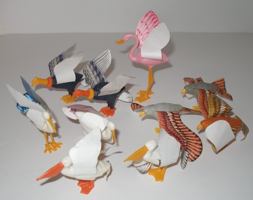 Stecktiere bunte - stecktiere, "bunte