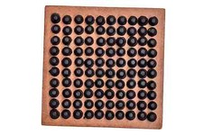 Handgefertigtes Brettspiel aus