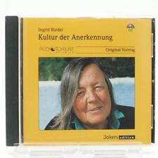 Ingrid Riedel Kultur der Anerkennung CD Gebraucht sehr gut