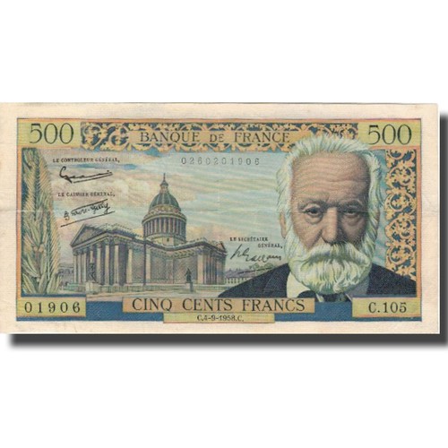 Frankreich 500 francs - 500, victor
