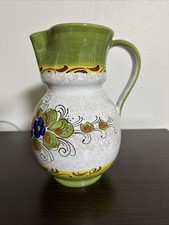 Schöner Keramikkrug, Krug, Kanne, Vase, Keramik, Handarbeit Landhausstil, 70er