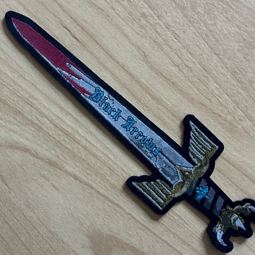Manowar patch black arrows - patch,