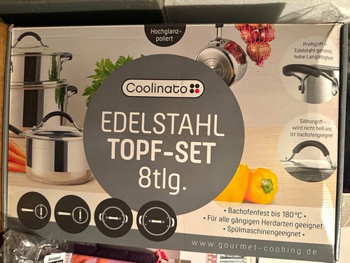 Coolinato edelstahl topfset - coolinato,