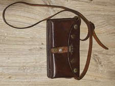 Schweizer Armee Ledertasche