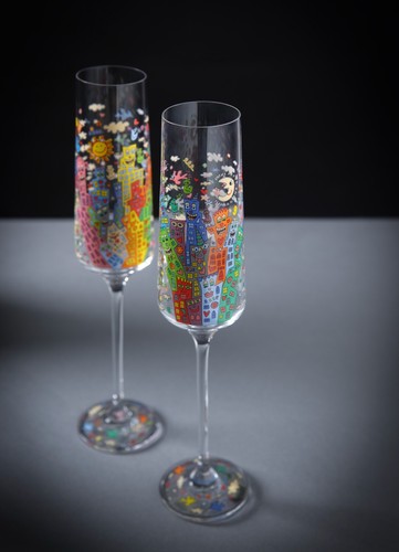 Goebel sektglas james rizzi - goebel, my