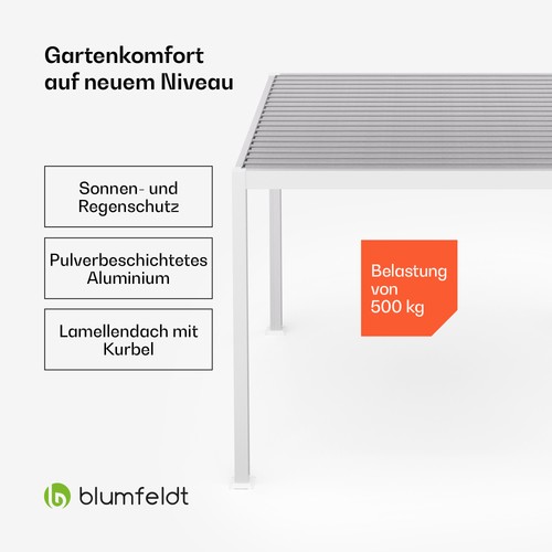 Gartenpavillon 3x3 pergola - 3x3, m