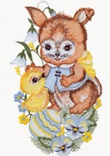 FENSTERBILD OSTERN OSTERHASE