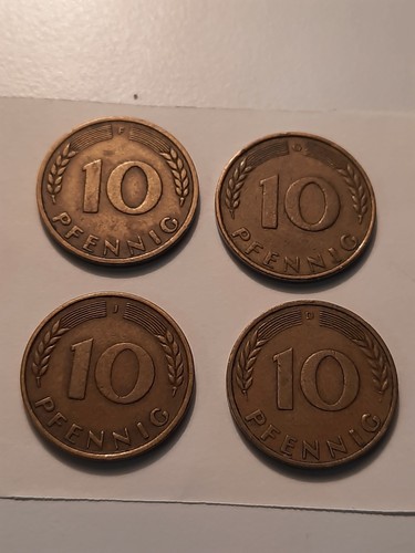 Brd pfennig 1950 - pfennig, f