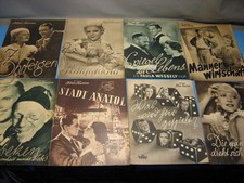 24 Stück Film Kurier Programme 1930/40.Jahre.Stars,Filme der Zeit,Großformat 3