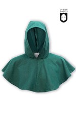 Mittelalter - Gugel - Baumwolle Grün - Live Action Basics Mittelalter Larp