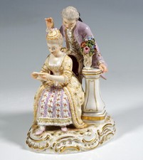 Meissen figur gruppe der - meissen,