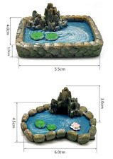 Brunnen&Teich BEMALT! - Tabletop  Gelände Terrain Warhammer DnD AOS Freebooters
