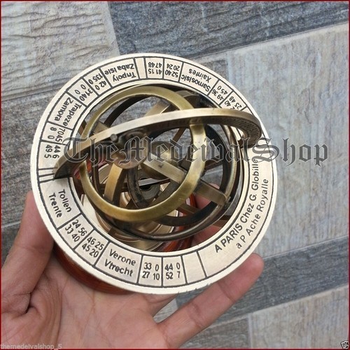 Astrolabium antik armillar - antik,