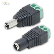 Adapter Lüsterklemme auf DC-Buchse / DC-Stecker, Schraubanschluss Steckverbinder