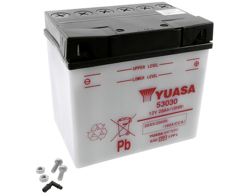 Batterie yuasa 53030 - batterie, ohne