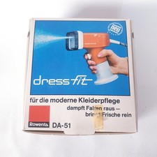 Rowenta Steamer Dress fit DA-51 orange 70 er Jahre in OVP Vintage