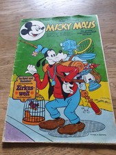 MICKY MAUS Heft 3 von 11.4.1978 mit Barks Story und Beilage BASTELBOGEN