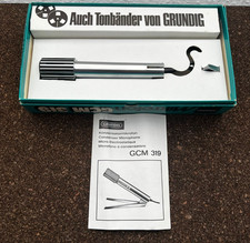 Vintage Mikrofon GCM 319 Grundig | Kondensatormikrofon | inkl. Ständer & OVP