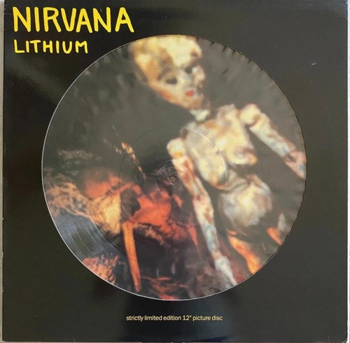 Nirvana lithium ep picture - lithium, 12"