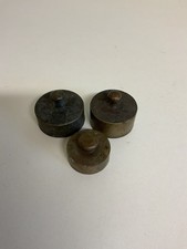 3x Alte Gewichte Messing Waage