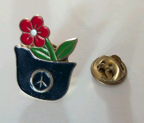 Pin blumentopf peace zeichen - pin,