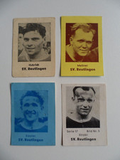 4 x SSV Reutlingen  50er Jahre TOTO GUM Sammelbilder   #320