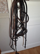 Kandarenzaum Kieffer WB Leder schwarz