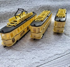 Hist. Straßenbahnzug - 3-teilig - 1930er/40er-Jahre - KuSt. - Ca. 1:87/HO - NEUw