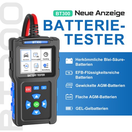 12v batterietester pkw kfz - batterietester,