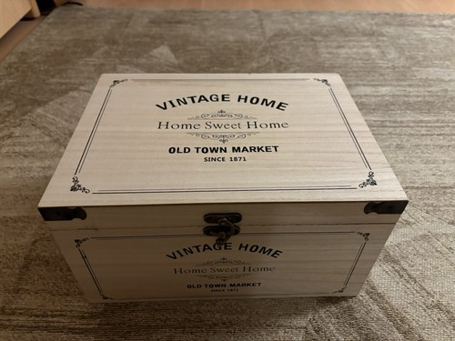Kiste holzkiste vintage - holzkiste,