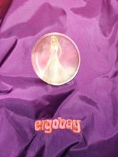 Ergobag Sportbeutel Mädchen Neon Lila Pink + KLETTIES Prinzessin Schloss Kutsche