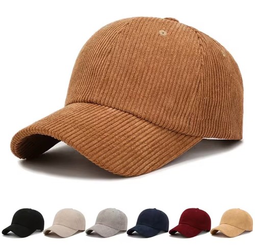 Unisex cord baseball cap - unisex,