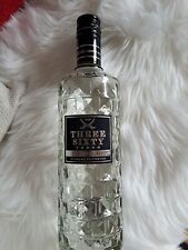three sixty vodka 3 Flaschen leere 0,7l