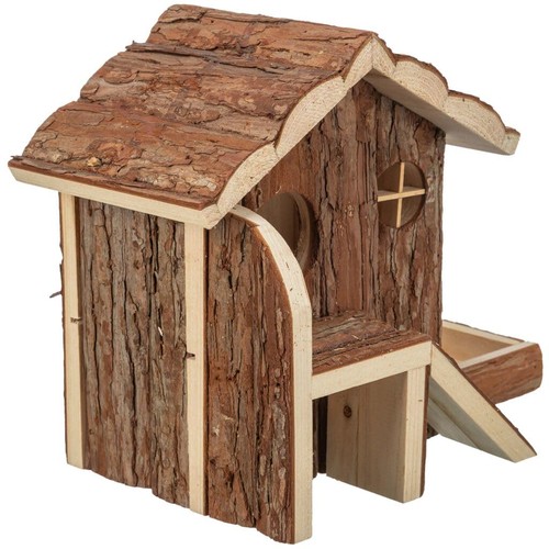 Hamsterhaus aus rindenholz - aus,